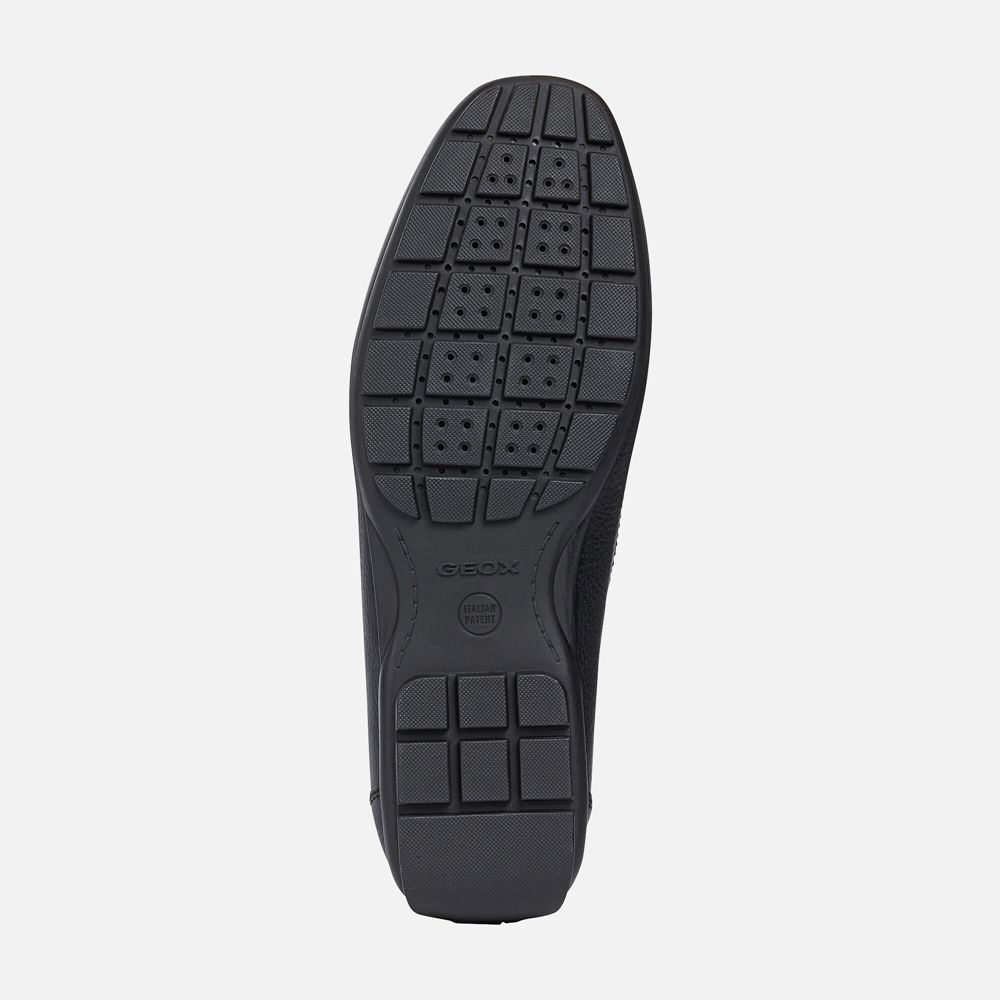 Mocassins Geox Homem Pretas - Moner 2Fit - CDJAS6482